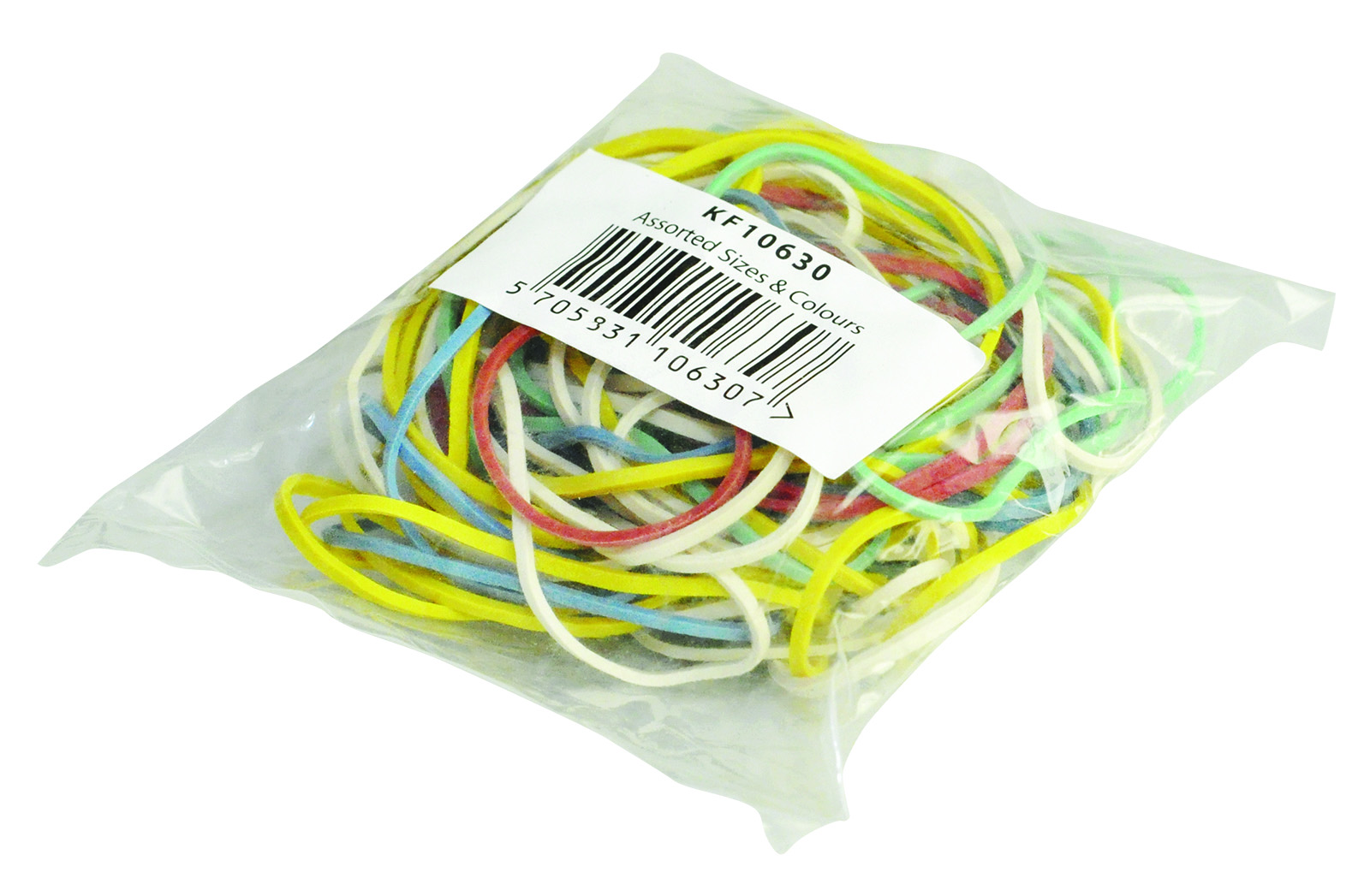 Gumki reCepturki Q-Connect, 25g, mix kolorów