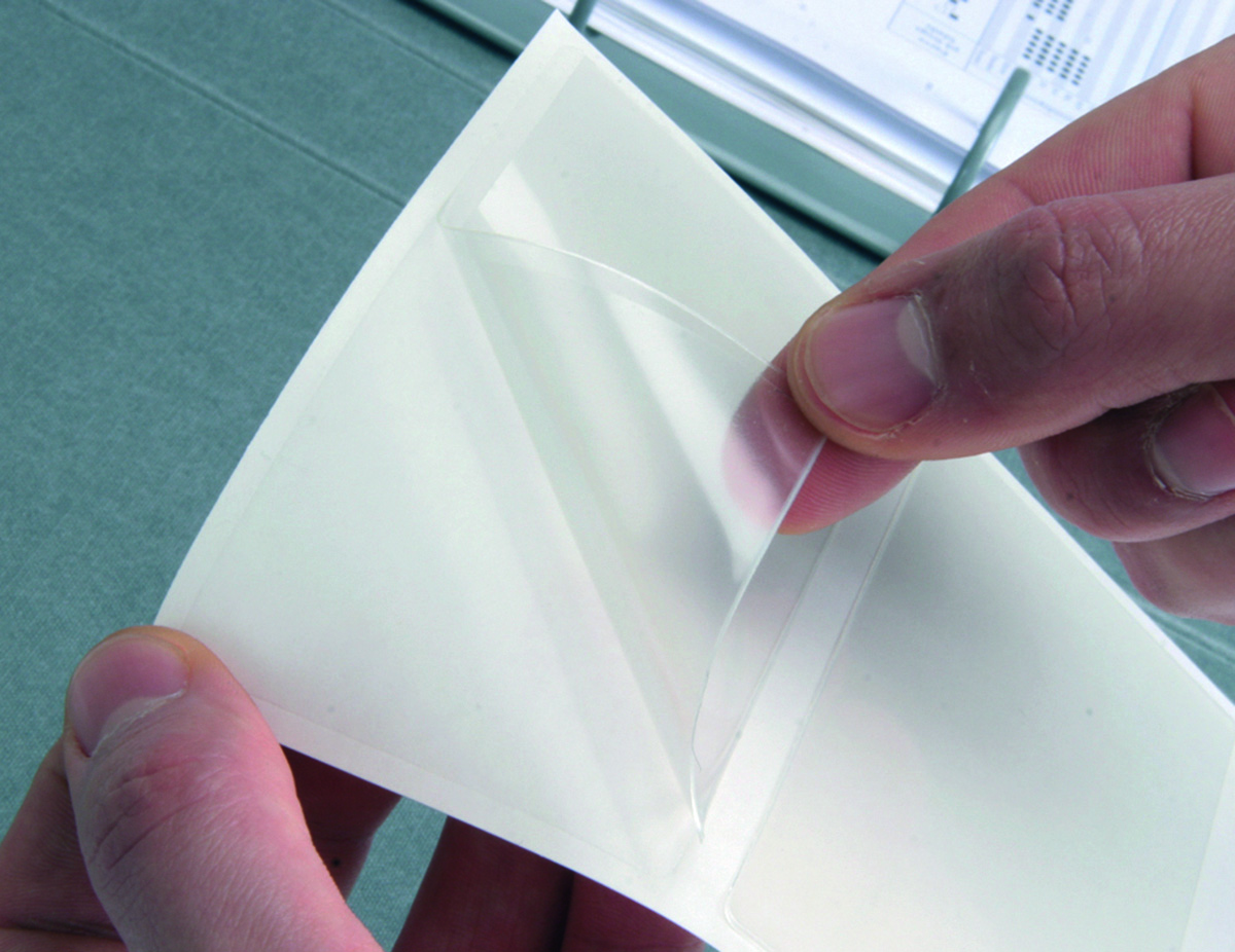Kieszeń samoprzylepna Q-Connect, A4, 220x305mm, 5szt., transparentna