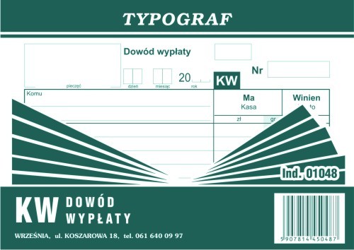 Druk kw Typograf