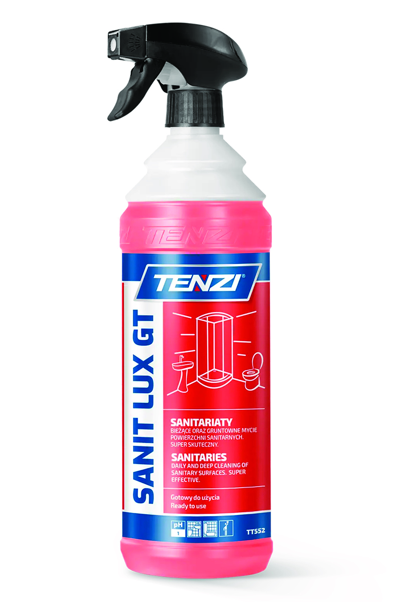 Płyn do bieżącego mycia powierzchni sanitarnych Tenzi Sanit Lux GT 1l