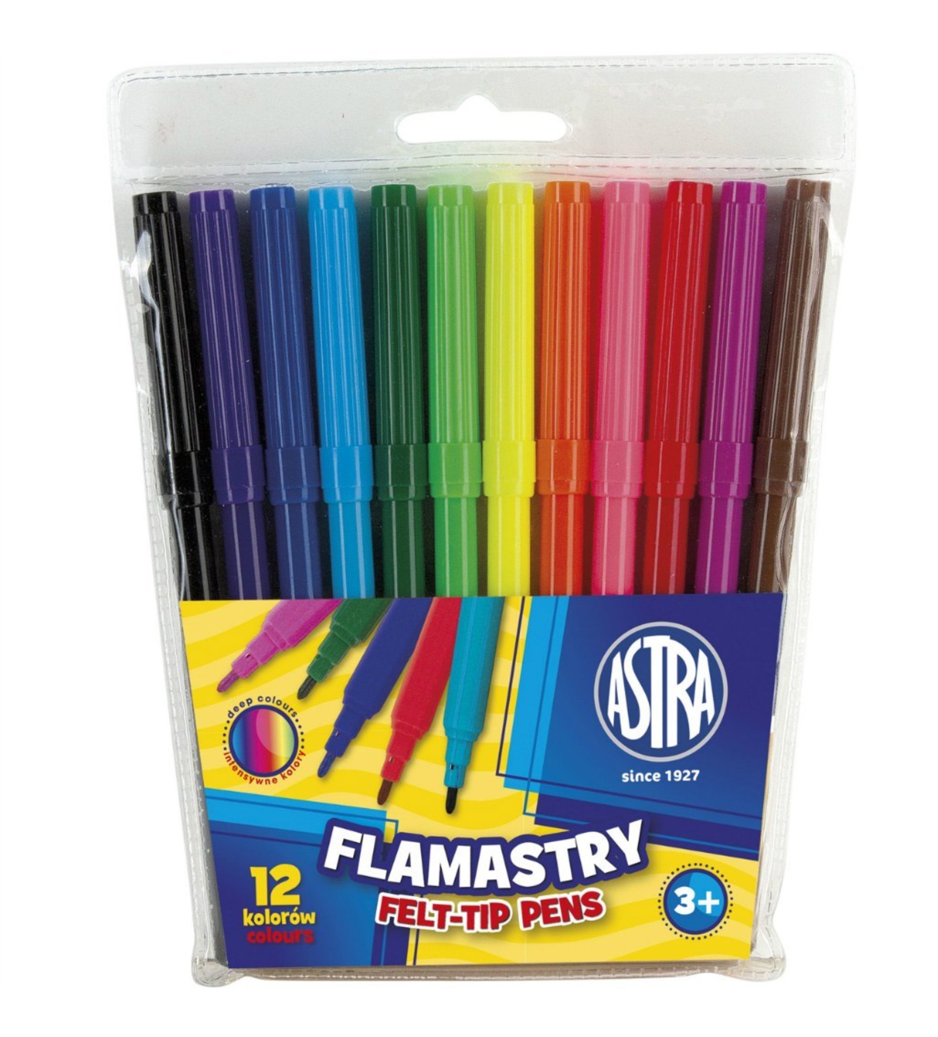 Mazaki 12 kolorów Astra do biura | eazbiuro.pl | Wybierz hit!