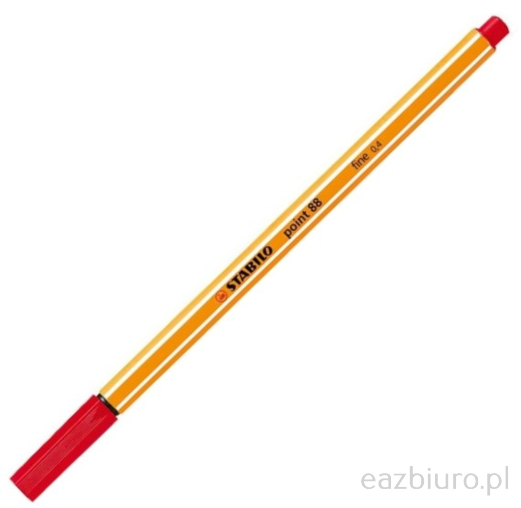 Cienkopis Stabilo point 88/40 czerwony