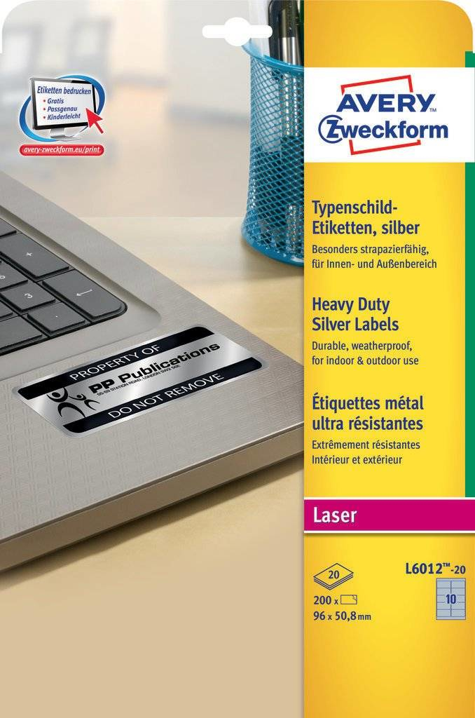 Srebrne etykiety zf-l6012-20 96x50,8 znamionowe | eazbiuro.pl | Zyskaj więcej!