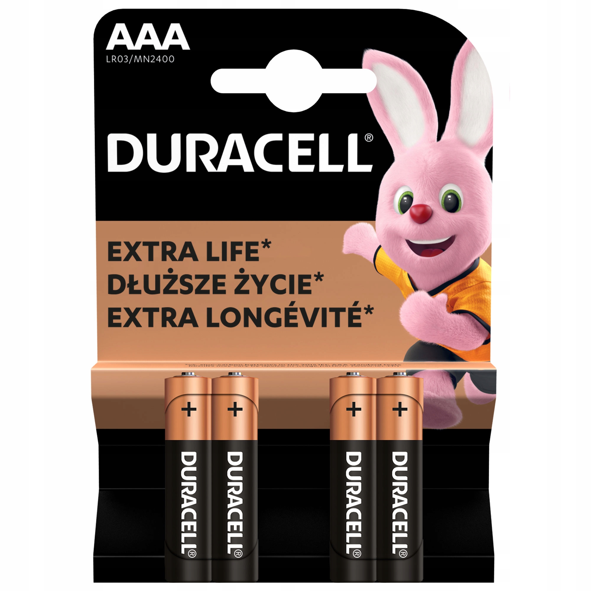Bateria Duracell lr3 aaa zestaw 4 sztuk. | eazbiuro.pl | Zamów bezpiecznie!