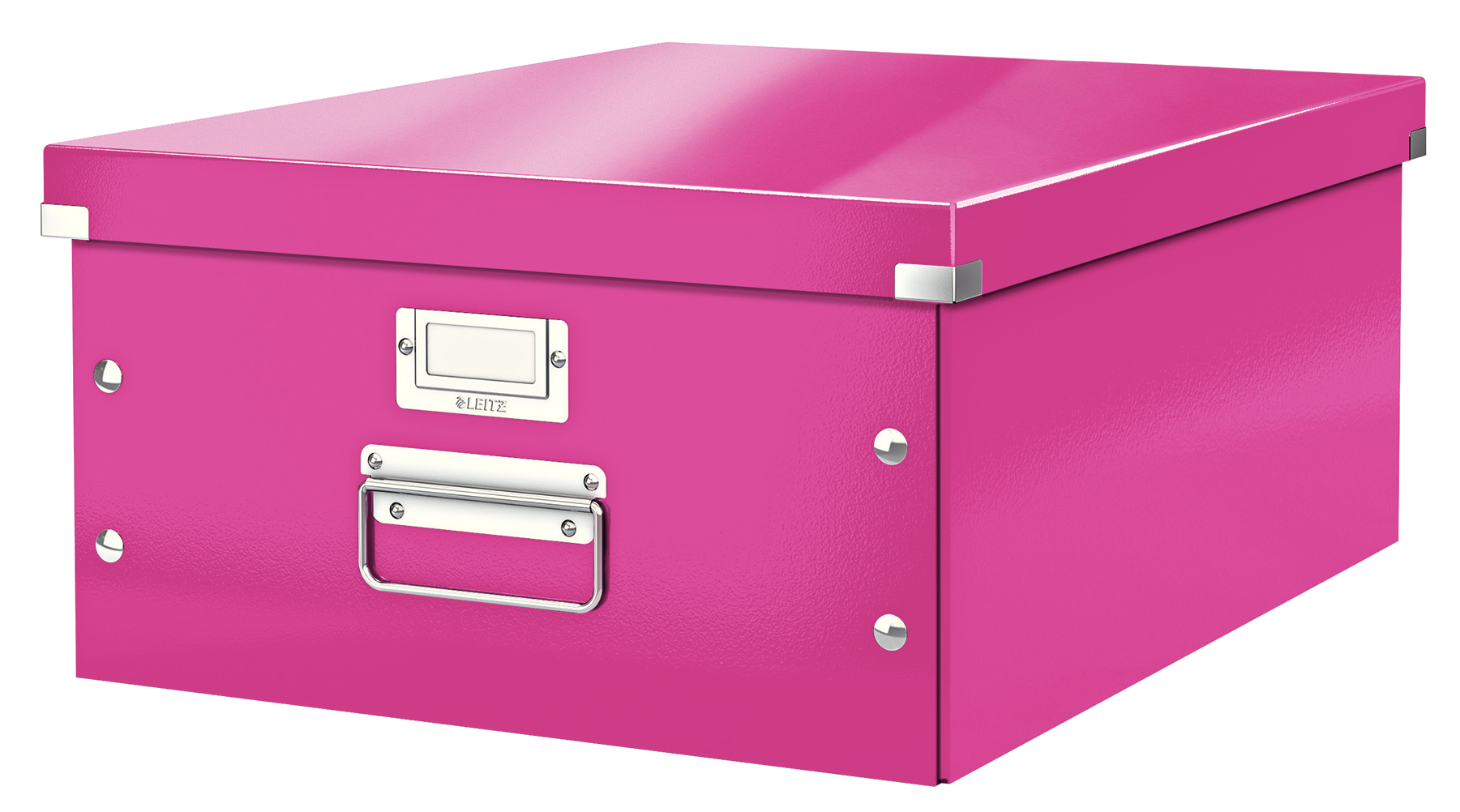Pudełko do przechowywania Leitz click & store wow, A3 kolor różowy | eazbiuro.pl | Kup bez ryzyka!