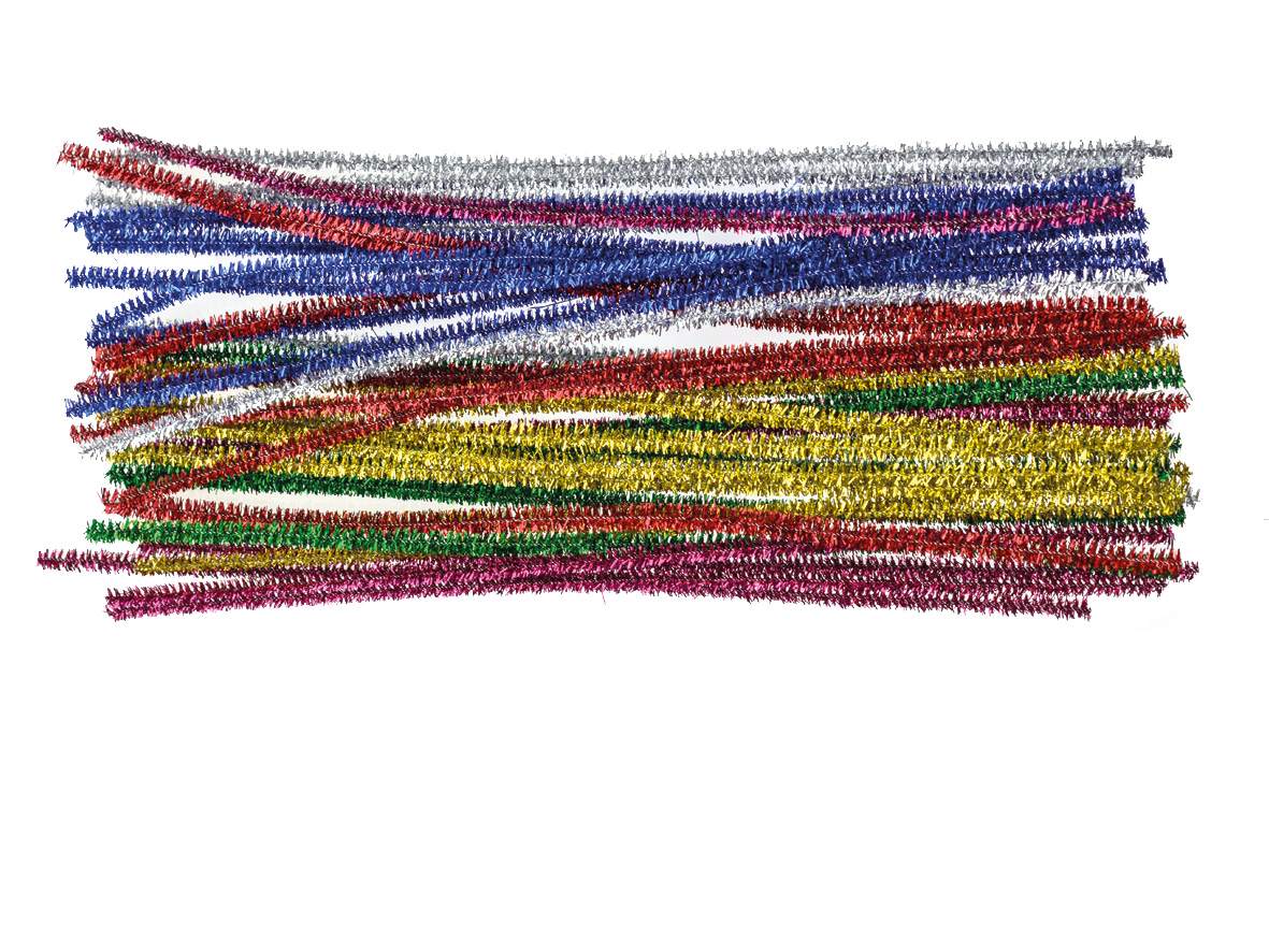 Druciki kreatywne metalizowane 30 cm zestaw 25 sztuk mix kolorów | eazbiuro.pl | Zamów taniej!