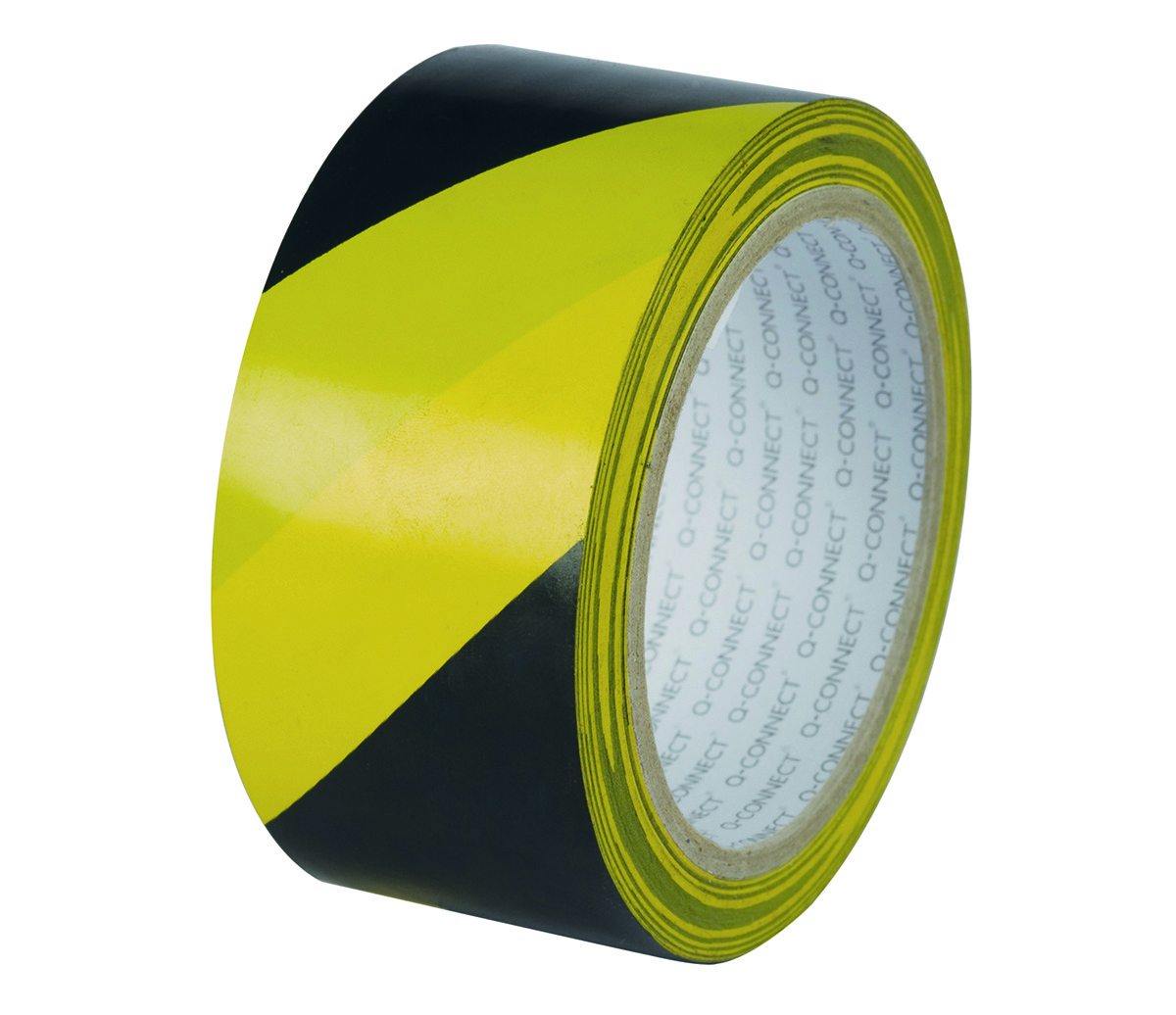 Taśma ostrzegawcza czarno - żółta 48 mm x 20 m