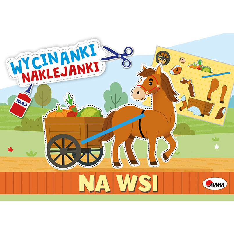 Wycinanki naklejanki na wsi – wycinanki dla dzieci | Sprawdź ofertę Wycinanki naklejanki na wsi – wycinanki dla dzieci | Sprawdź ofertę