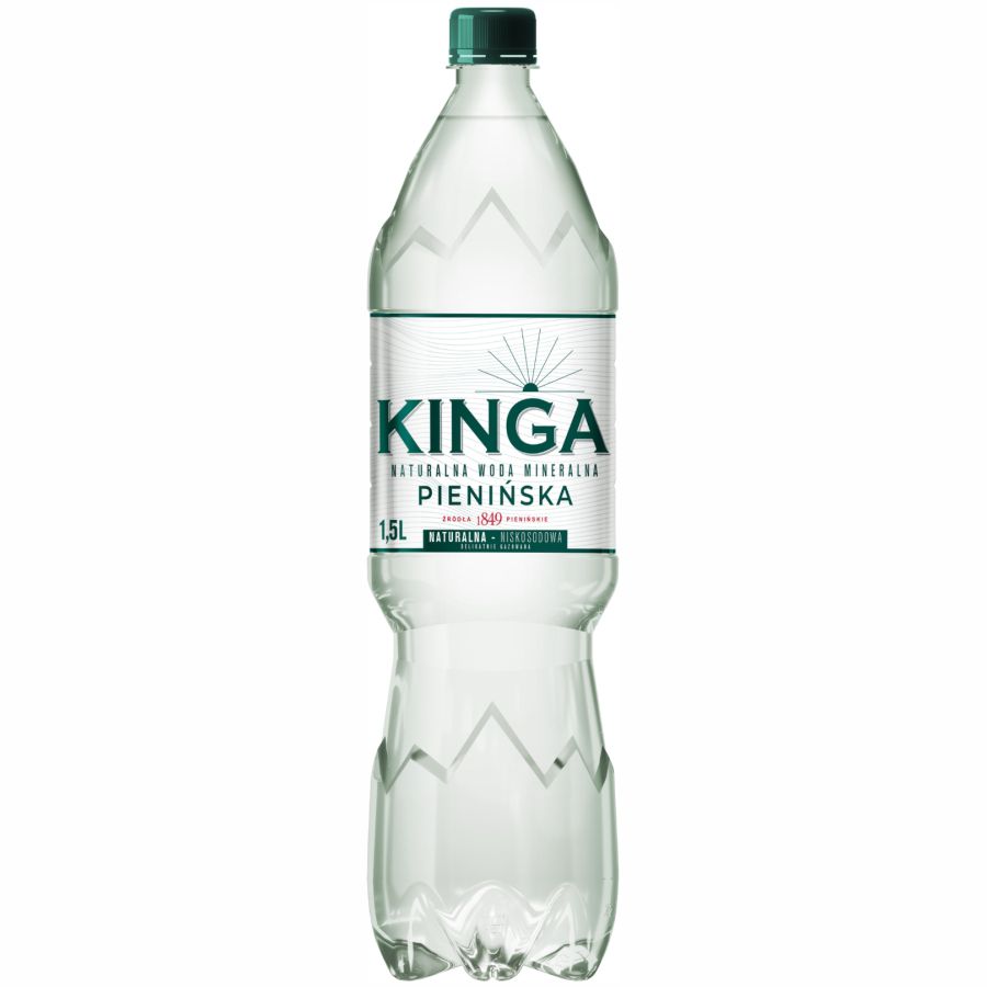 Woda mineralna Kinga Pienińska naturalna 1,5l - kaucja