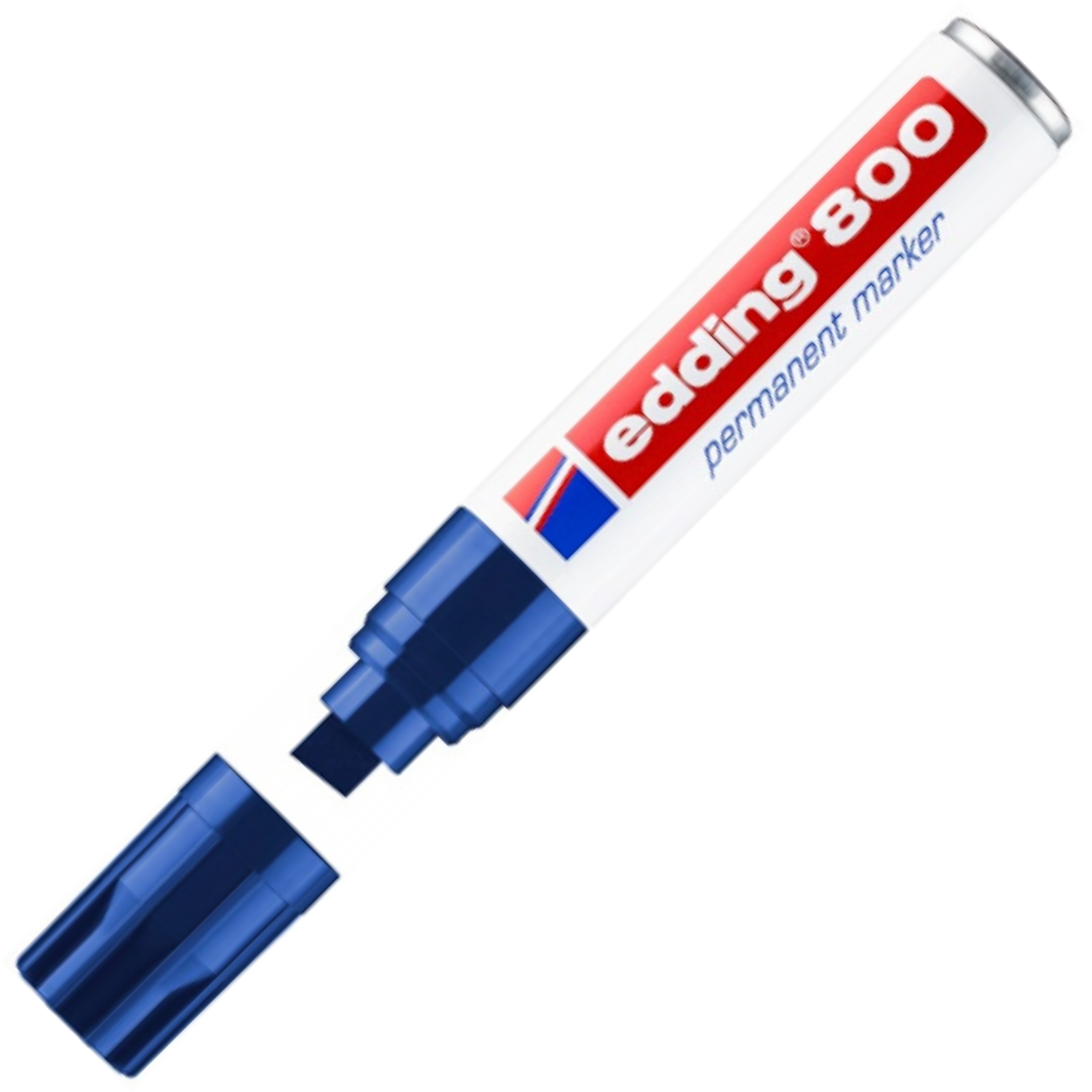Marker permanentny e-800 4-12mm niebieski Edding