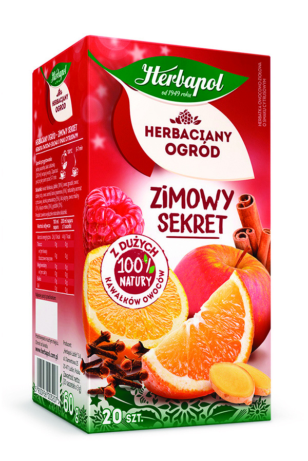 Herbata owocowa Herbapol 20 torebek Zimowy Sekret