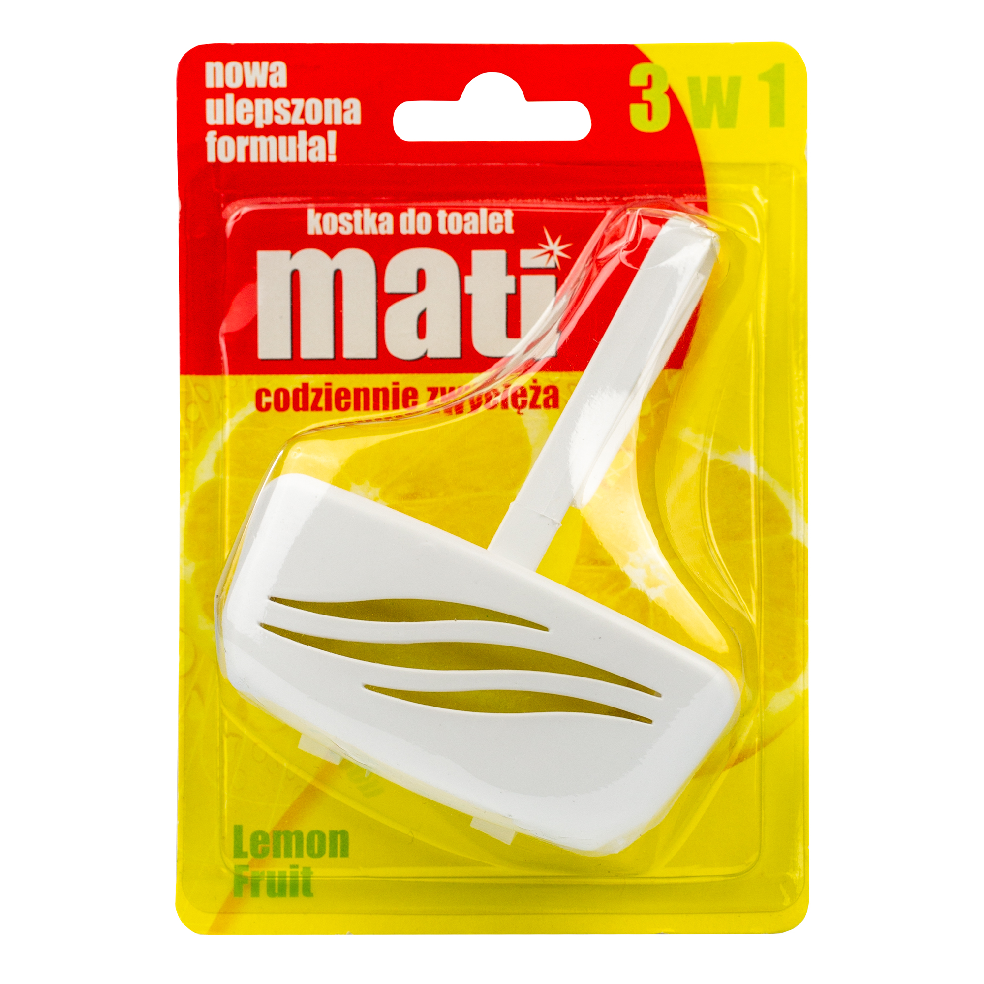 Kostka do wc mati cytrus 40 g do biura | eazbiuro.pl | Zamów rozsądnie!