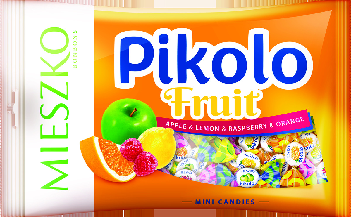Cukierki pikolo owocowe mieszko, mini, 1kg Cukierki pikolo owocowe mieszko, mini, 1kg