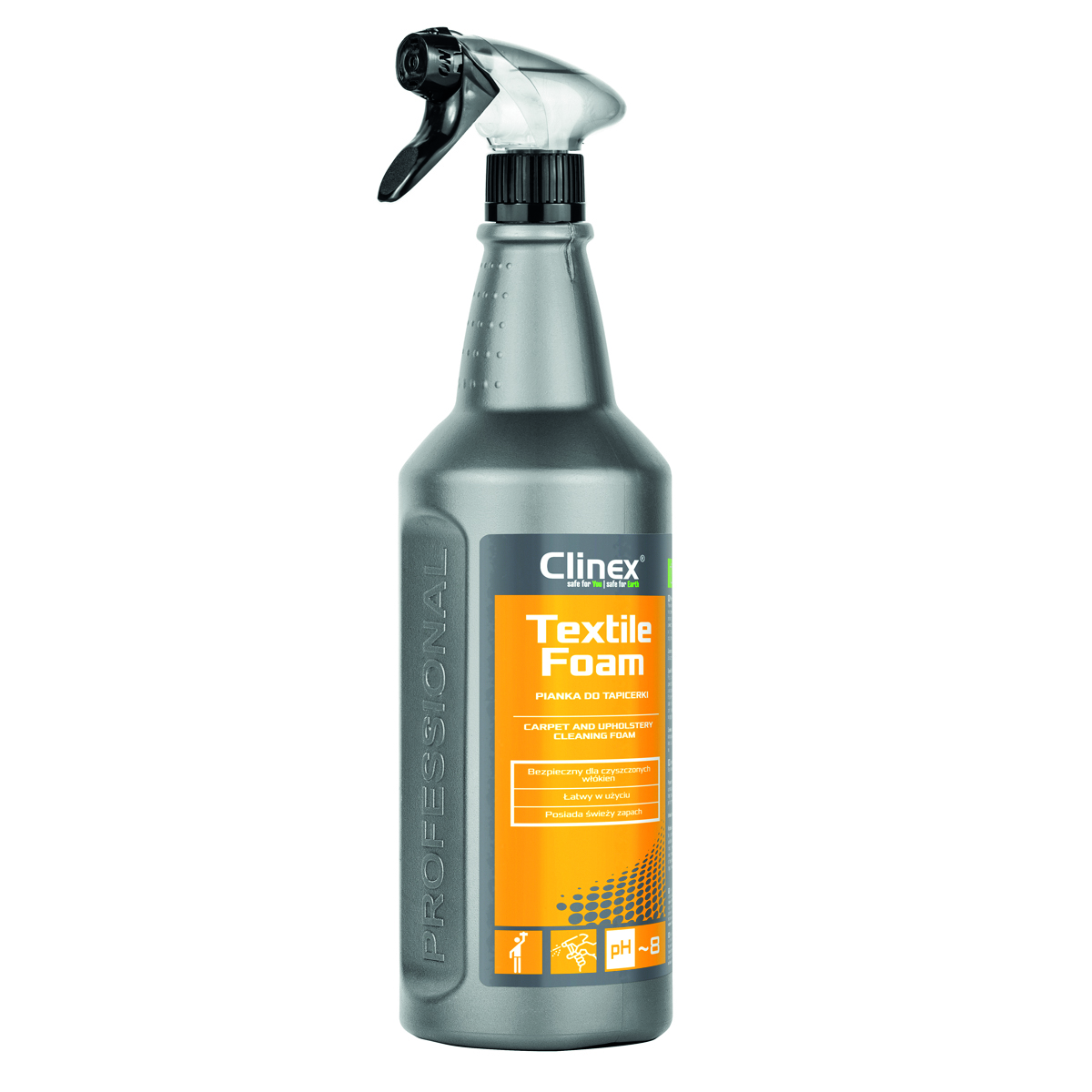 Clinex textile foam 77-614 pianka do czyszczenia tapicerki 1l Clinex textile foam 77-614 pianka do czyszczenia tapicerki 1l
