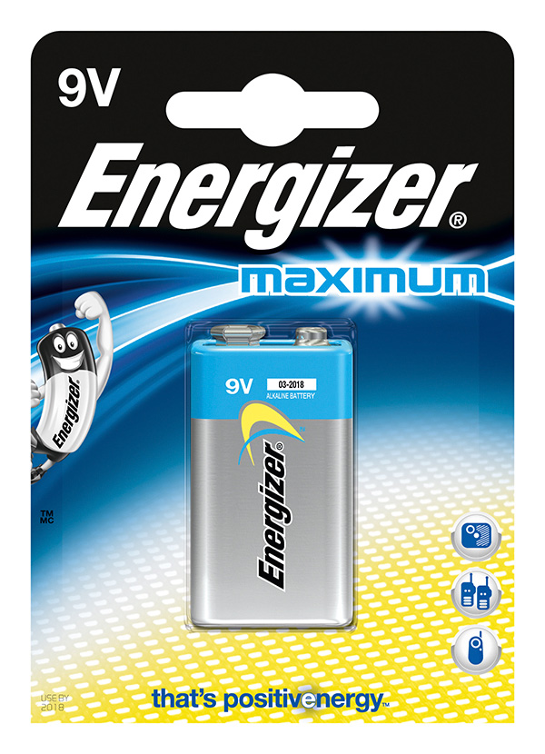 Bateria Energizer maximum, e, 6lr61, 9v