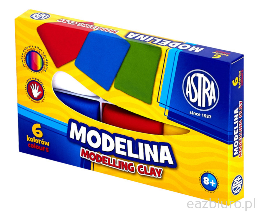 Modelina Astra 6 kolorów do biura | eazbiuro.pl | Zamów teraz!