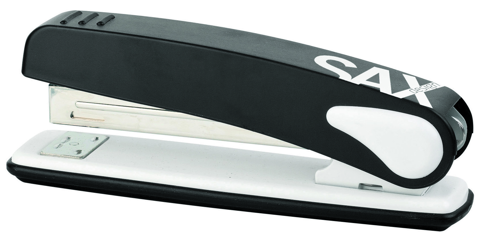 Zszywacz Saxdesign 249 paperbox, zszywa do 25 kartek, czarny | eazbiuro.pl | Zamów taniej!