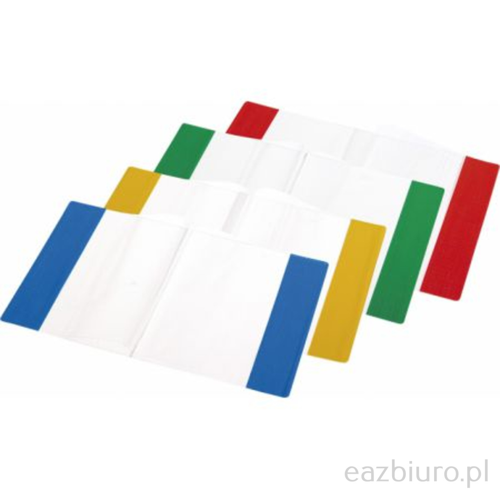 Okładka na zeszyt A5 pvc zestaw 10 sztuk | eazbiuro.pl | Kup z dostawą!