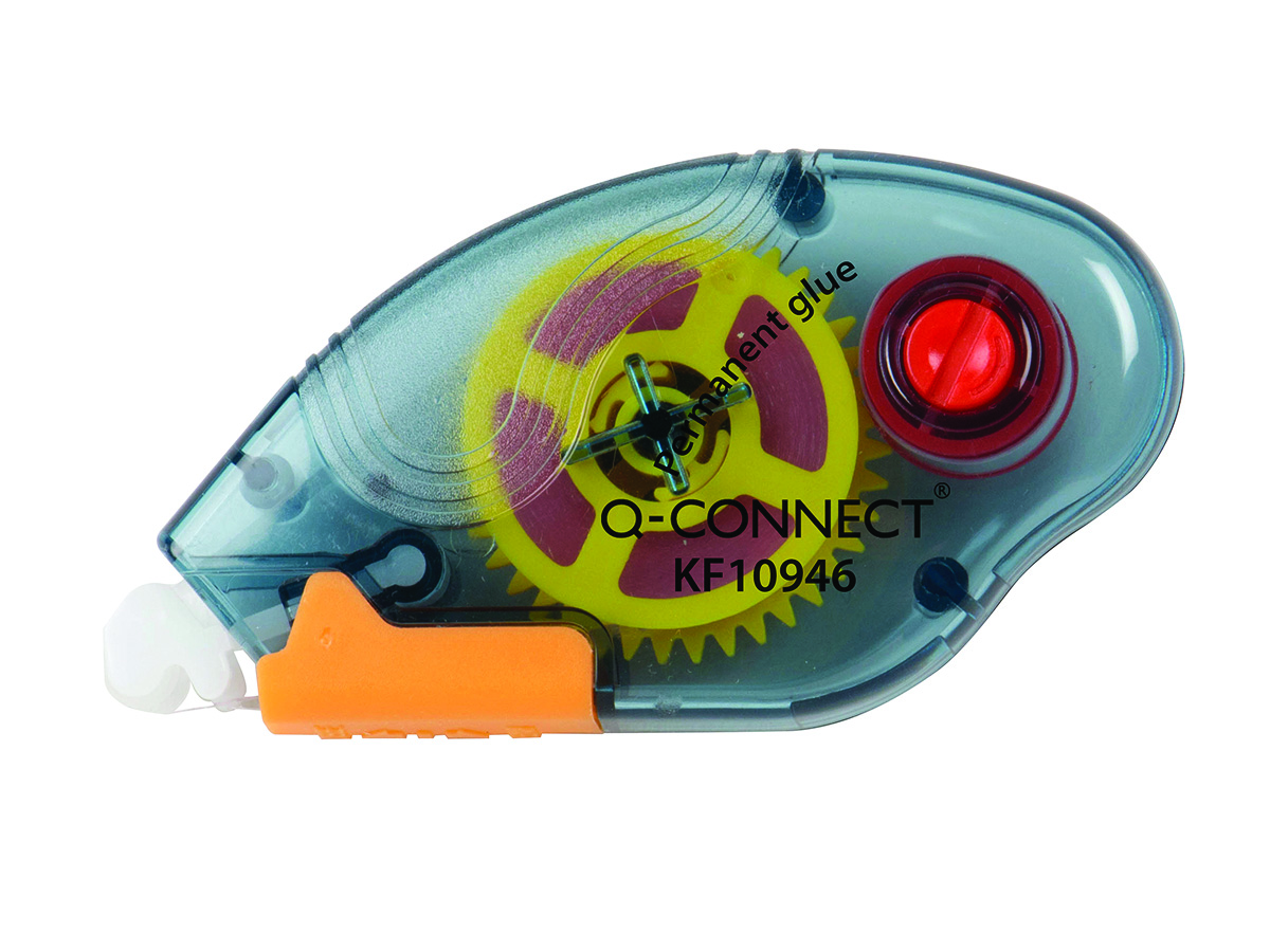 Klej w taśmie Q-Connect, permanentny, 6,5mmx8,5m