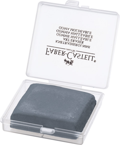 Gumka artystyczna chlebowa szara w etui Plastikowym Faber-Castell Gumka artystyczna chlebowa szara w etui Plastikowym Faber-Castell