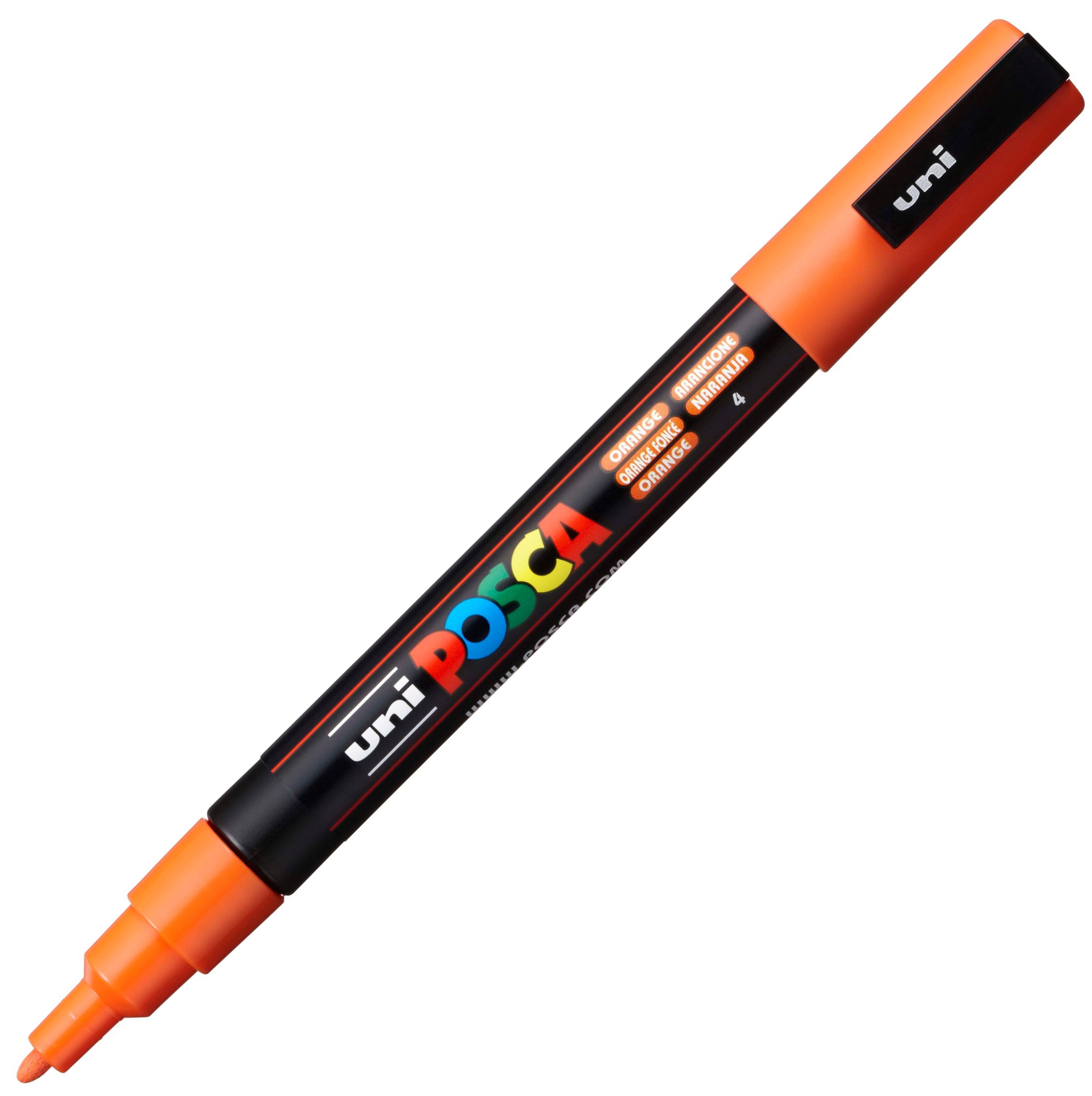 Pc-3 m pomarańczowy marker posca uni | eazbiuro.pl | Kup w sekundę!