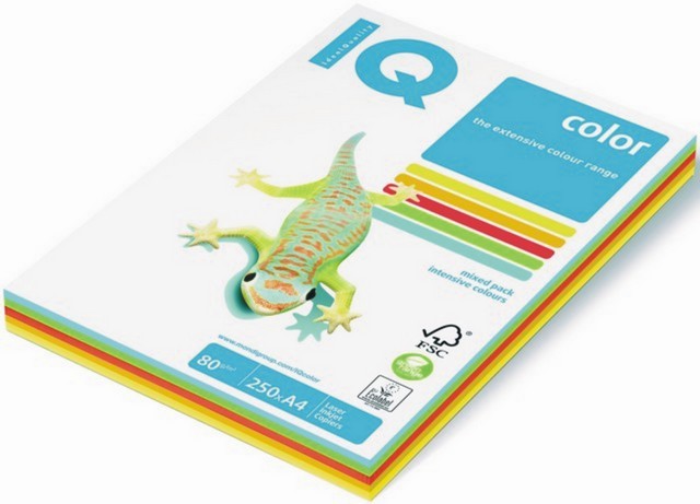 Papier kolorowy iq color mix kolorów intensywnych
