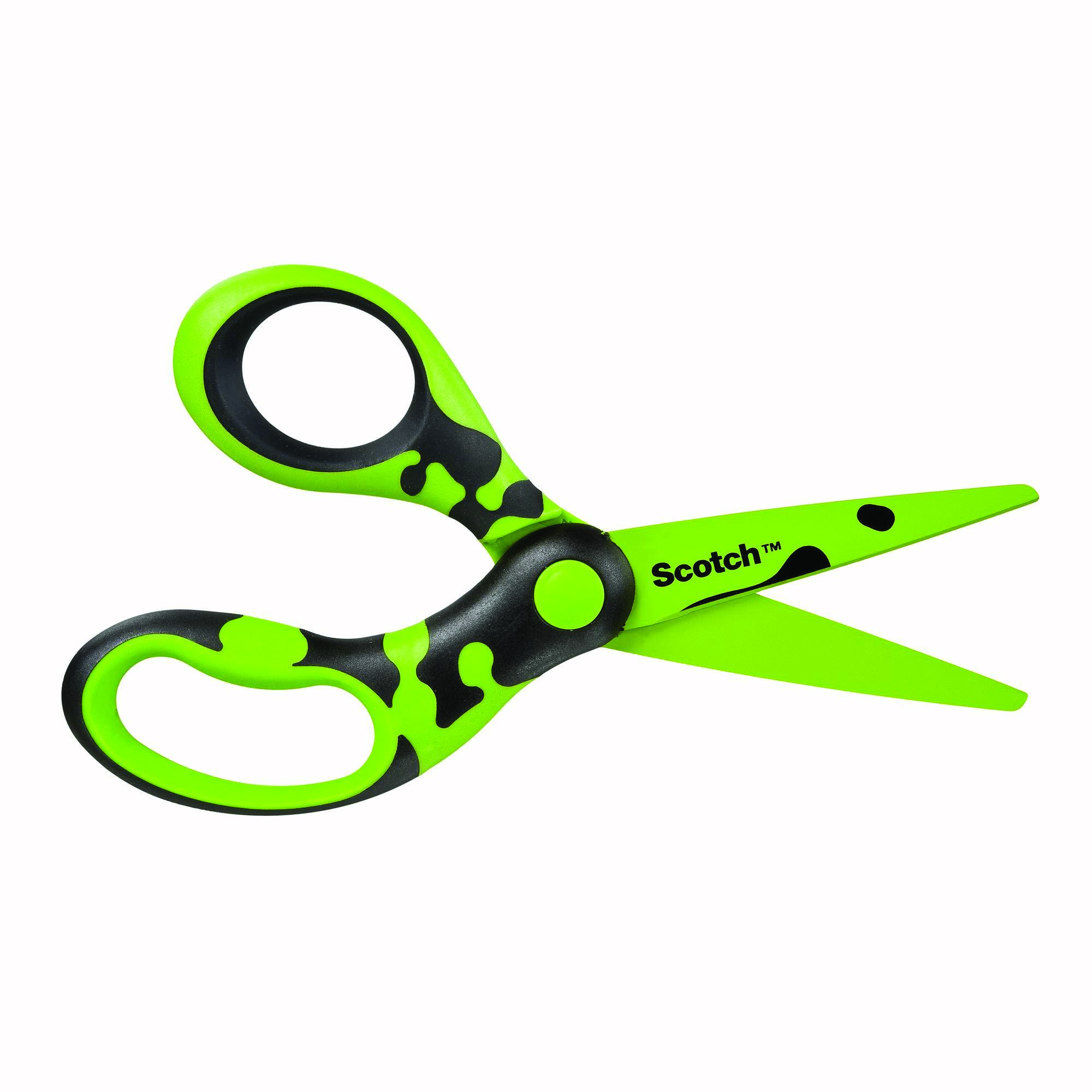Nożyczki DLa dzieci Scotch™ (deco), 13cm, ergonomiczne, blister, mix kolorów"7" gn280 17,5cm