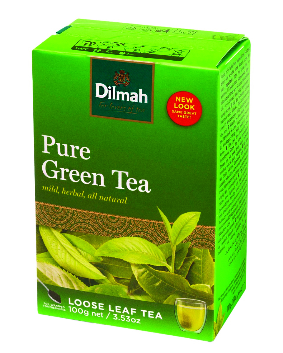 Herbata DILMAH, zielona, liściasta, 100g