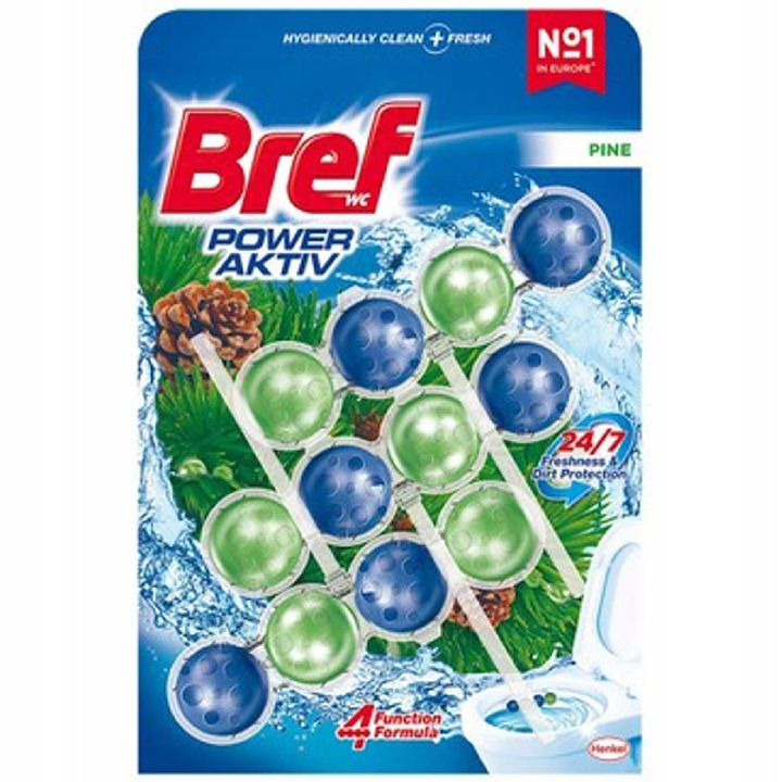 Kostka Bref kulki barwiace 3x50g pine Kostka Bref kulki barwiace 3x50g pine