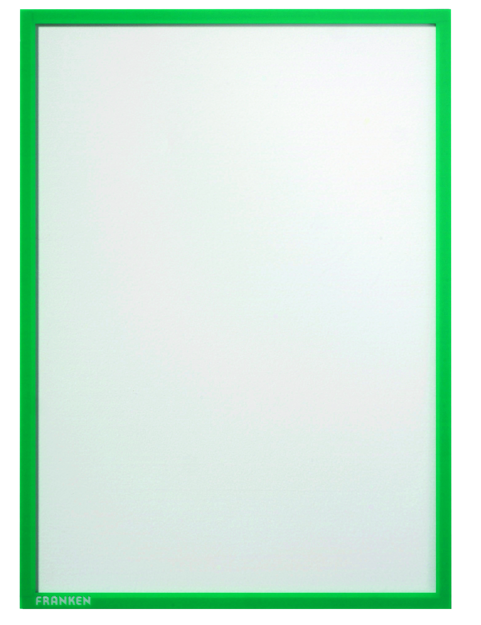 Ramka magnetyczna Franken, A4, zielona