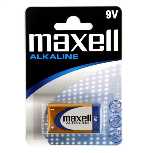 Bateria r22 alkaliczna 9v6lr61 prost 9v