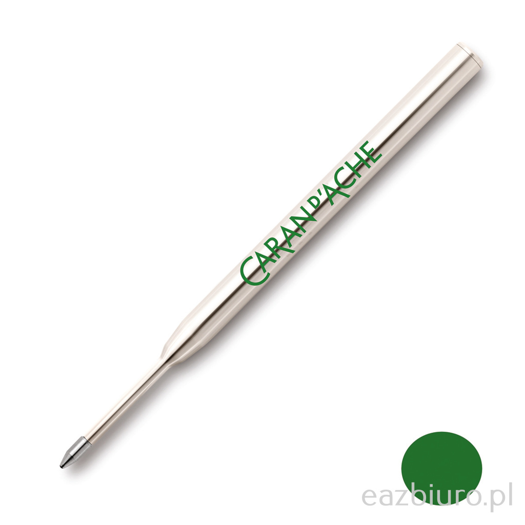 Wkład Caran d'ache goliath, do długopisu 849, m, zielony Wkład Caran d'ache goliath, do długopisu 849, m, zielony