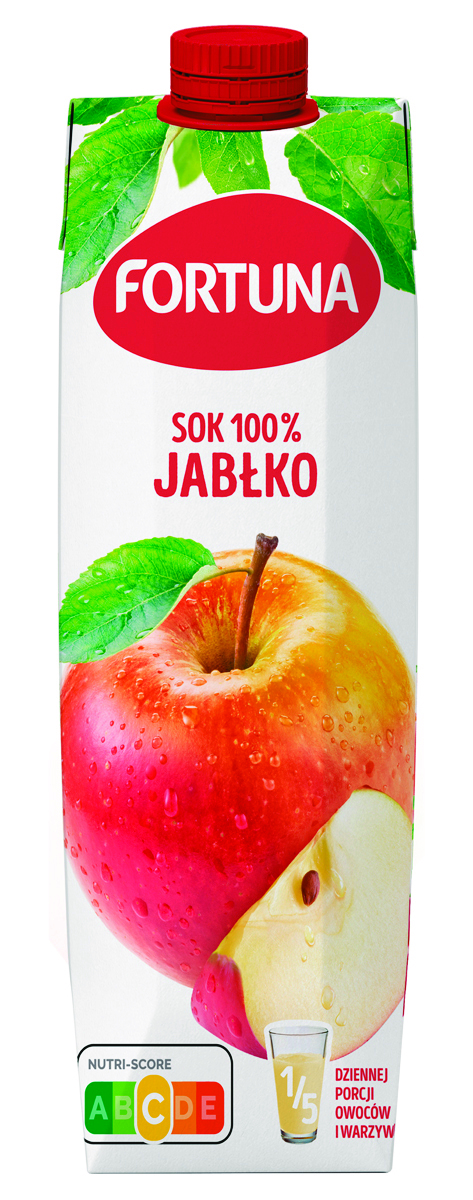 Sok FORTUNA, jabłkowy, 1l