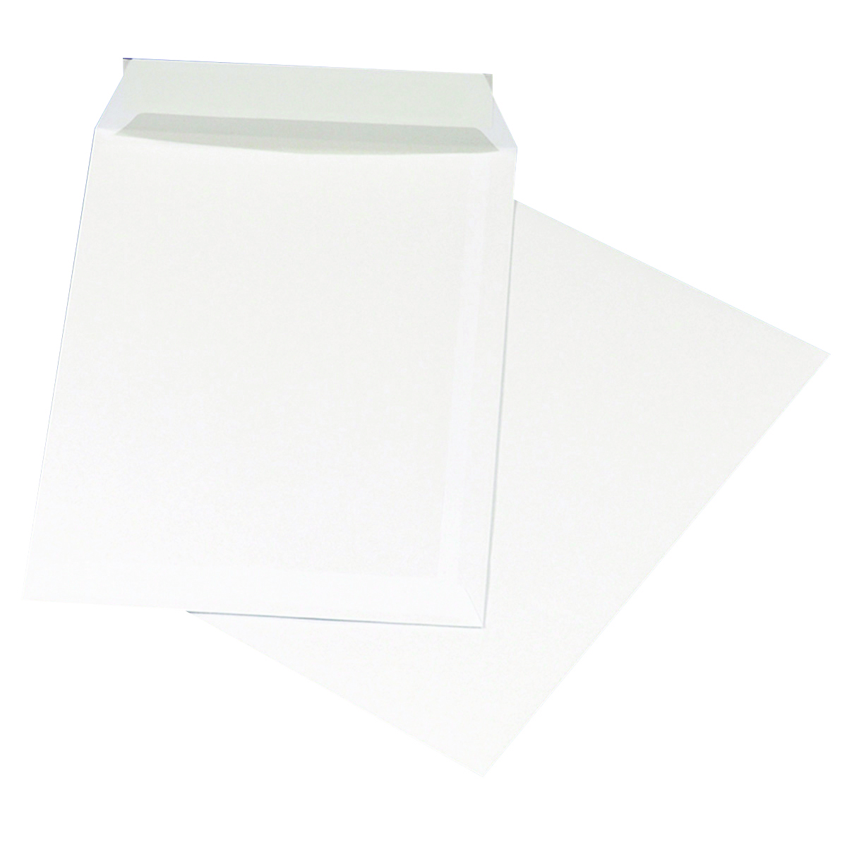 Koperty z taśmą silikonową Office Products, hk, C4, 229x324mm, 90gsm, 10 sztuk, białe