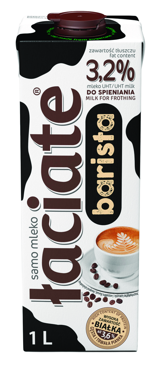 Mleko UHT ŁACIATE Barista, 3,2%, 1l