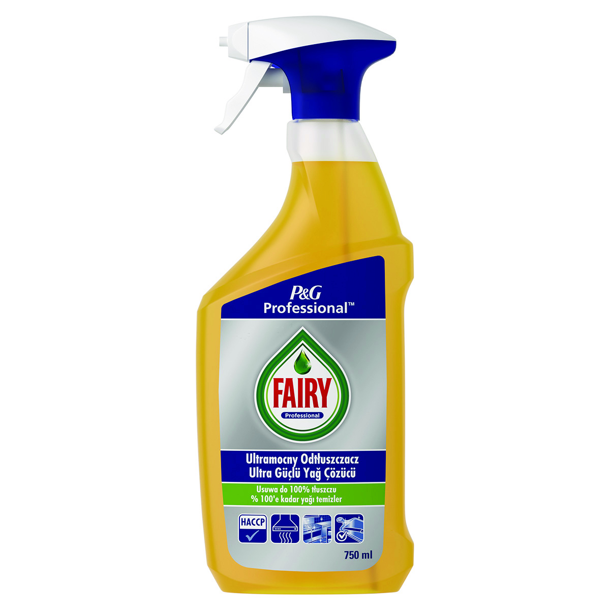 Odtłuszczacz w sprayu fairy professional, 750ml