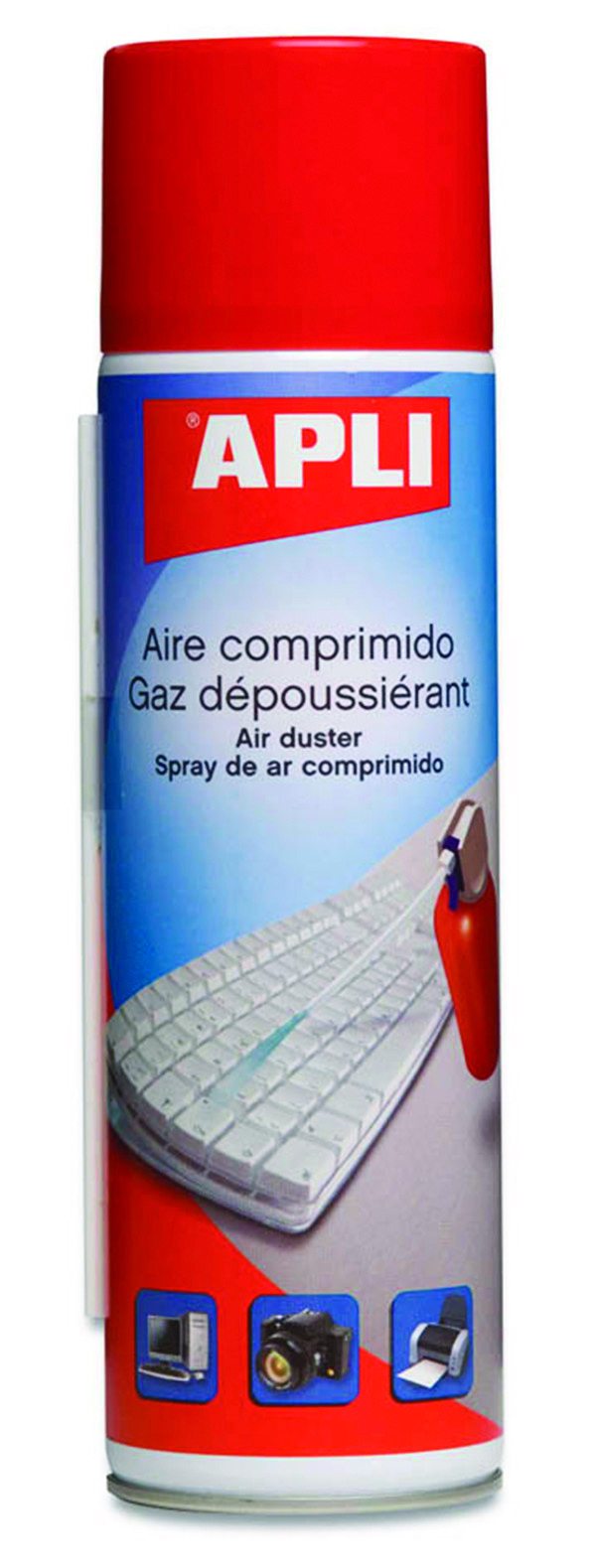 Płyn sprężone powietrze 400ml łatwopalny Apli Płyn sprężone powietrze 400ml łatwopalny Apli