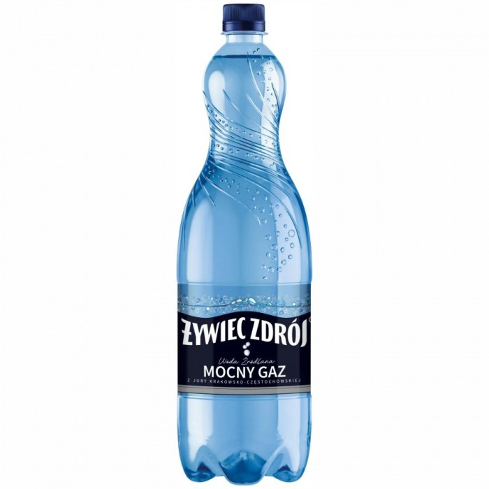 Woda źródlana Żywiec Zdrój gazowana 1,5l - kaucja minimalny zakup 432 szt.