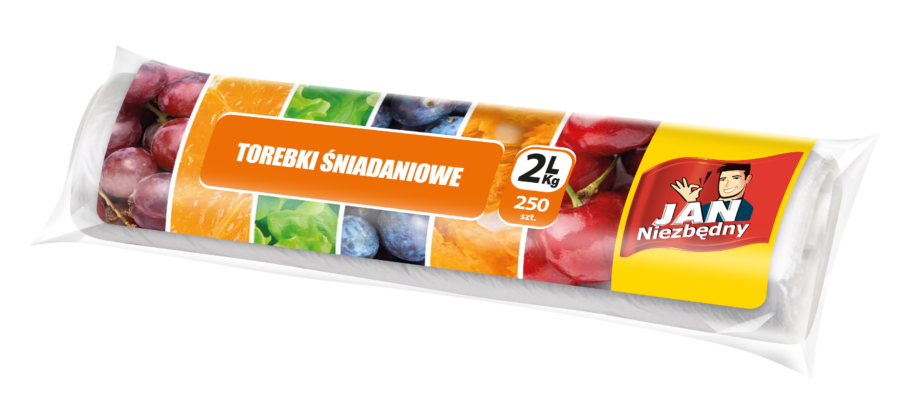 Torebki śniadaniowe 2l Jan Niezbędny 250 szt.
