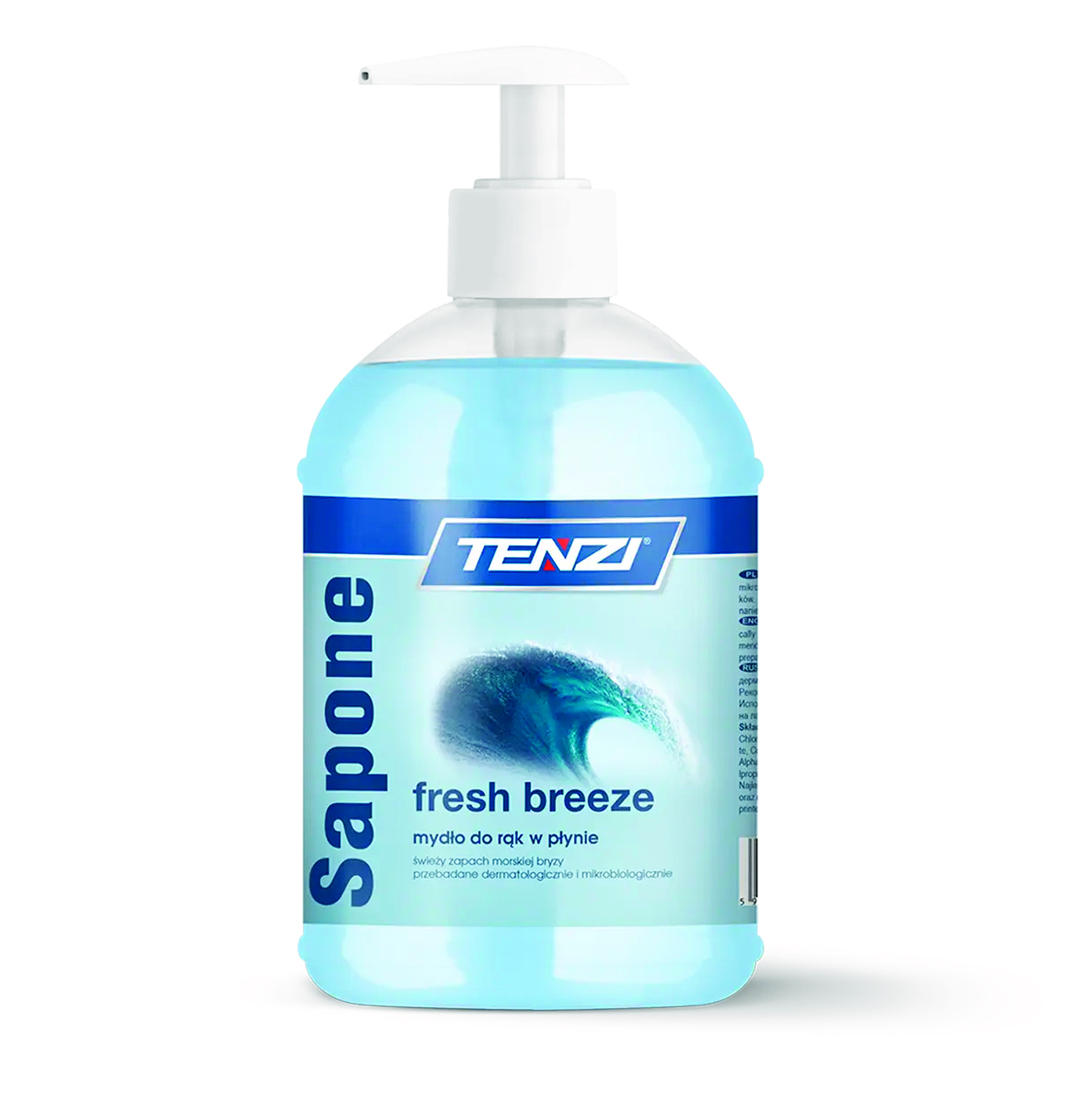 Delikatne mydło w płynie Tenzi zapach morska bryza Sapone Fresh Breeze 0,5l
