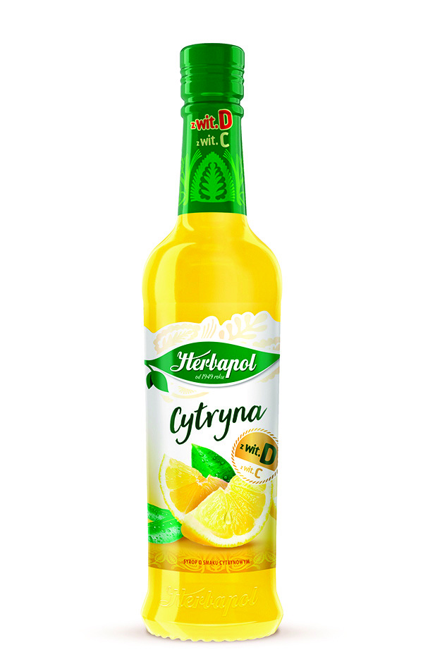 Syrop Herbapol 420 ml cytrynowy
