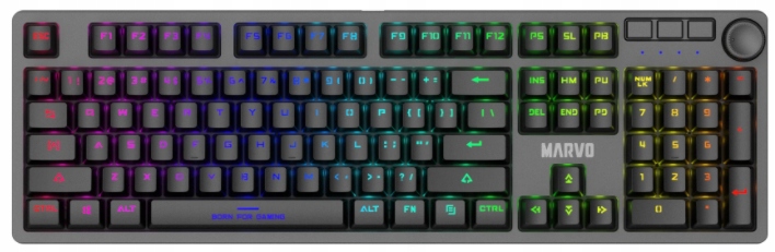 Klawiatura mecHaniczna Marvo kg954 en, do gry, podświetlona