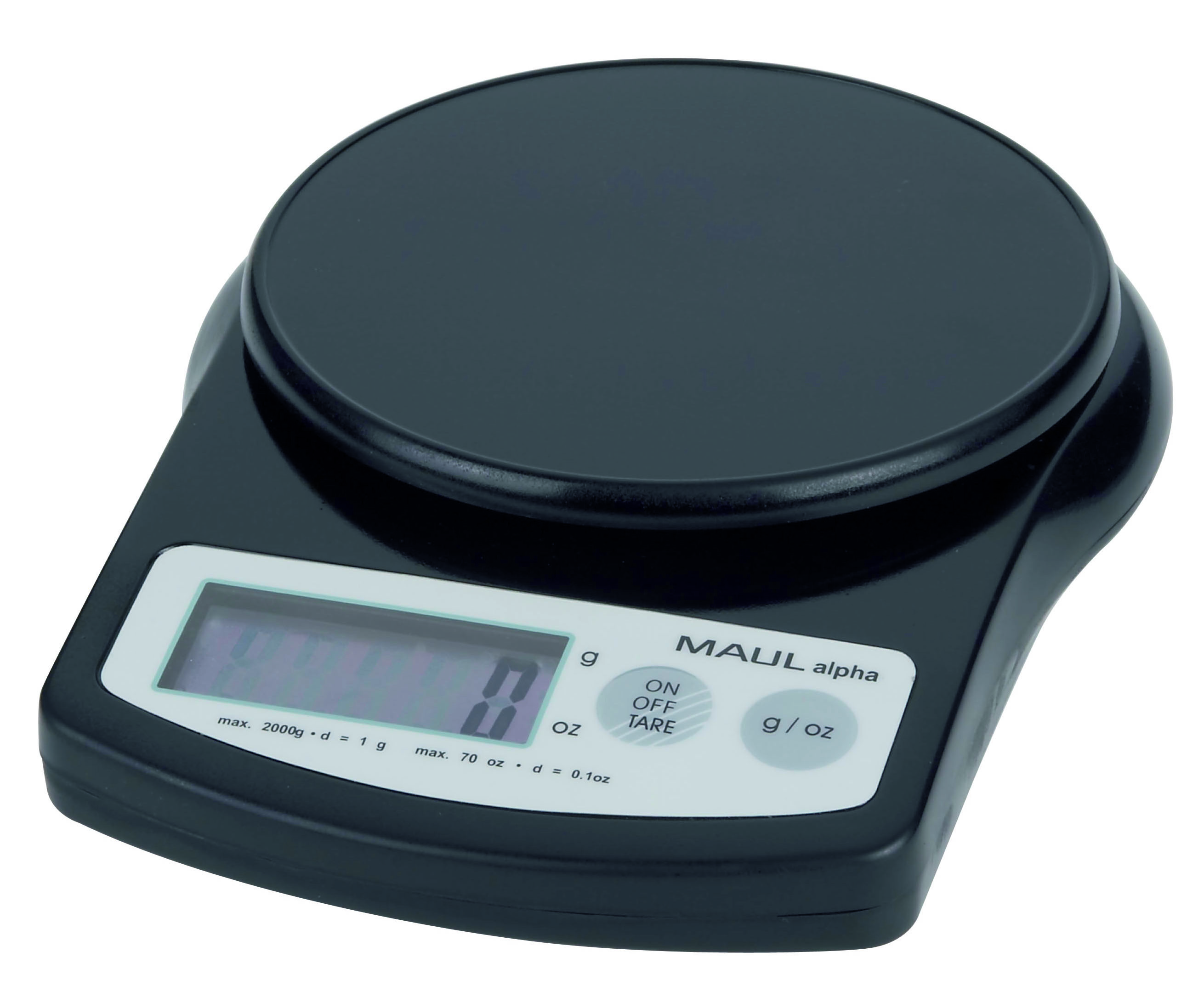 Waga elektroniczna Maul MaulAlpha, 2kg, czarna