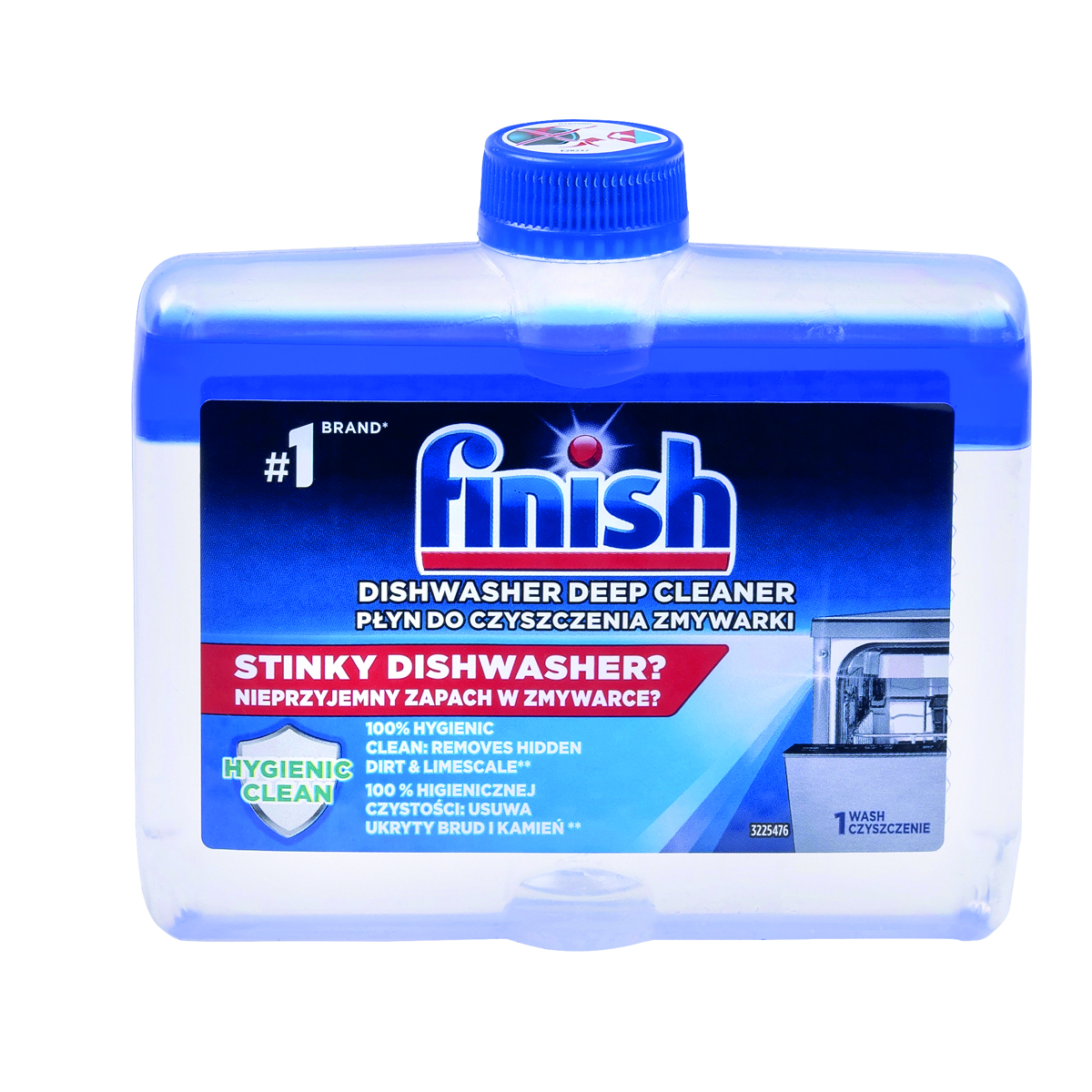 Płyn do czyszczenia zmywarki finish regular, 250ml