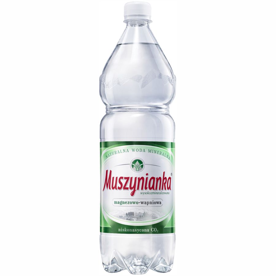 Woda mineralna Muszynianka lekko gazowana 1,5l - kaucja