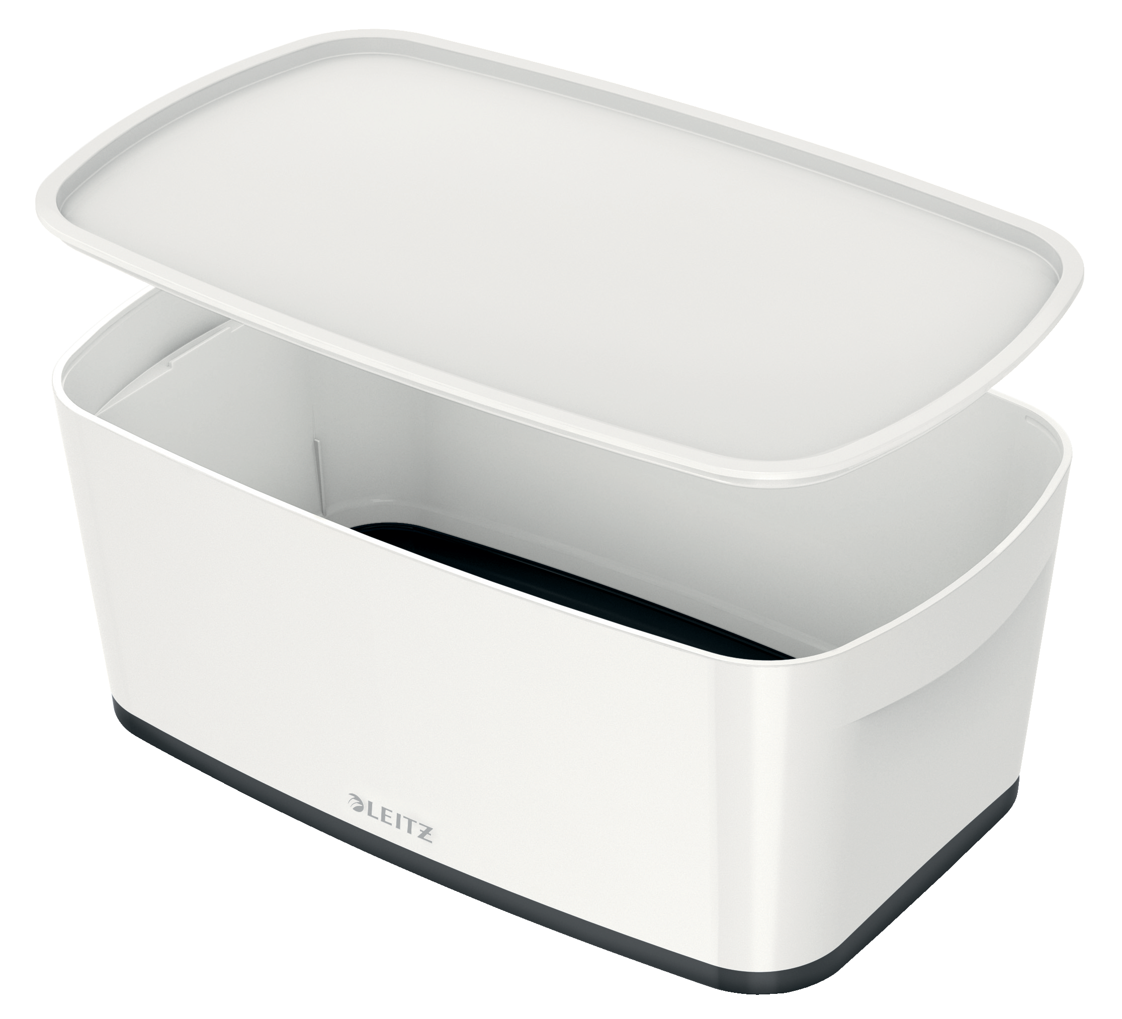 Pojemnik mały Leitz mybox wow z pokrywą kolor czarny | eazbiuro.pl | Skorzystaj dziś!