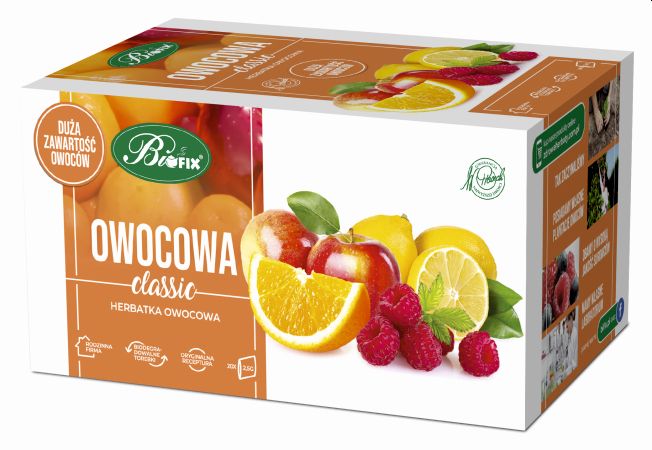 Herbata Bifix owocowa 20 sztuk Herbata Bifix owocowa 20 sztuk