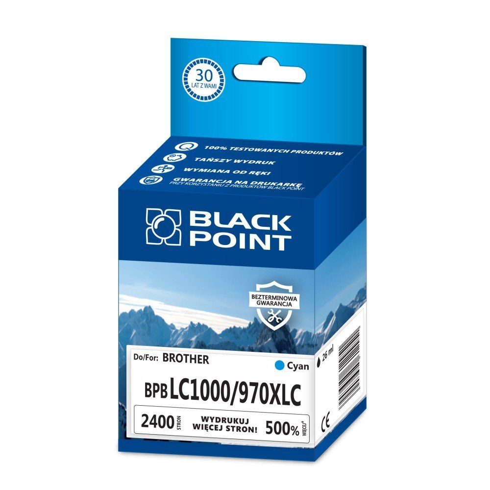 Cartrige tusz Black Point bro - Black Pointblc1000/970xlc