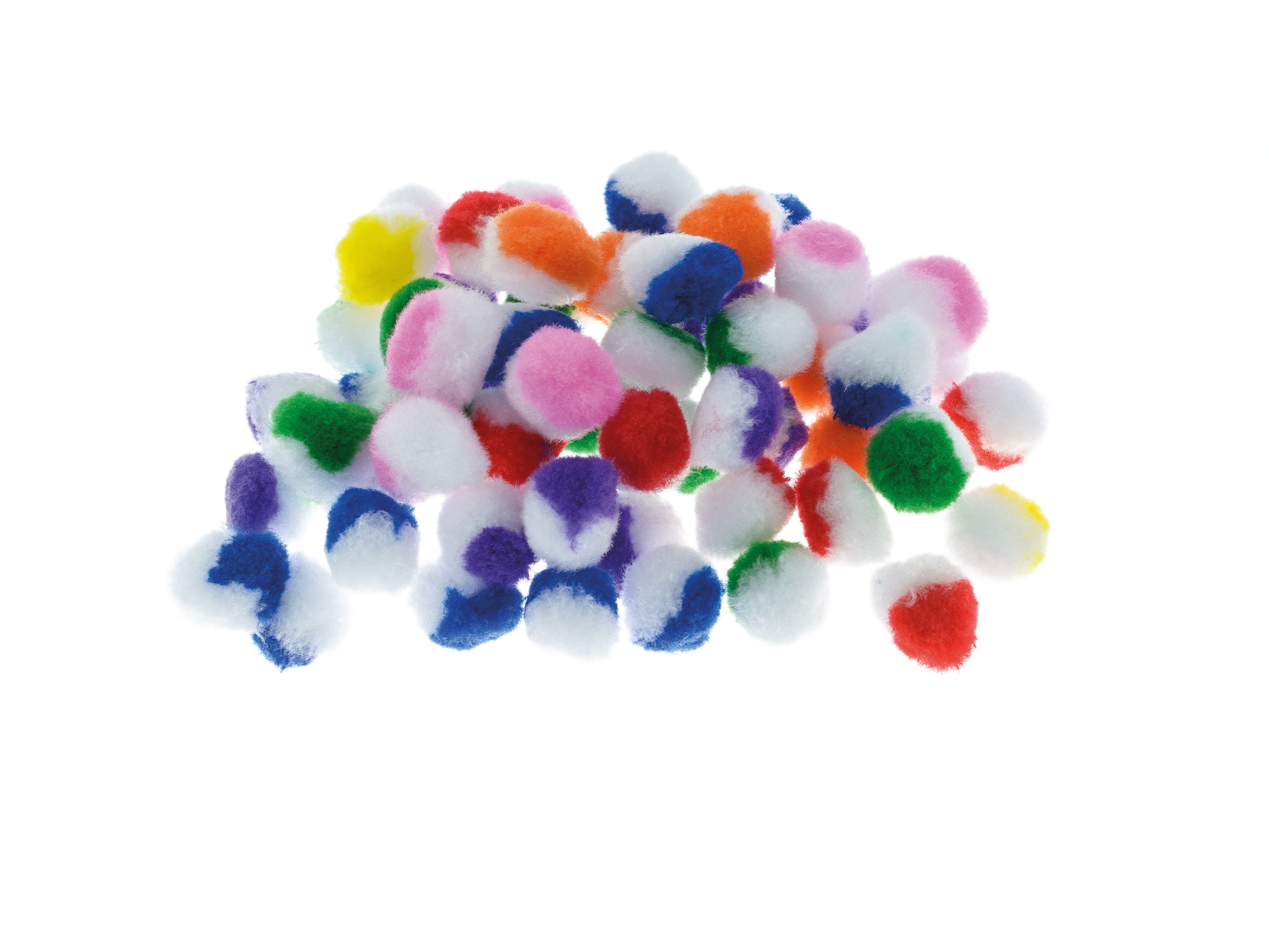 Pompony Brewis pom09 dwukolorowe | eazbiuro.pl | Zamów online!