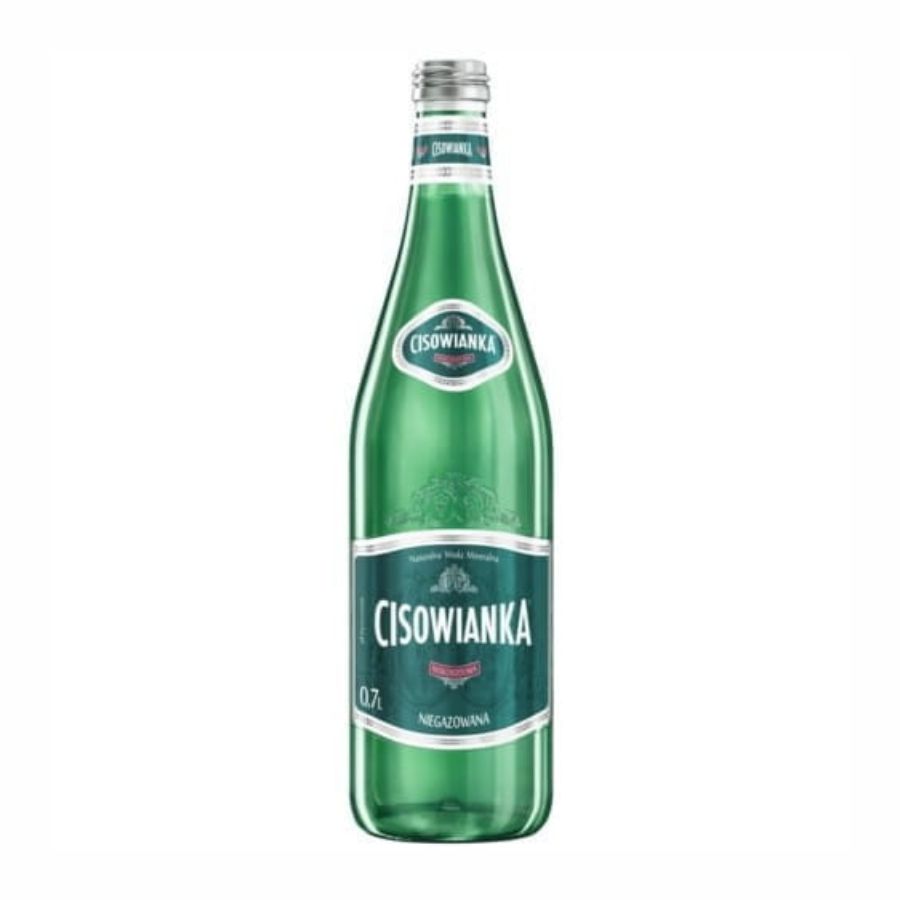 Woda mineralna Cisowianka niegazowana butelka szklana 0,7l - kaucja